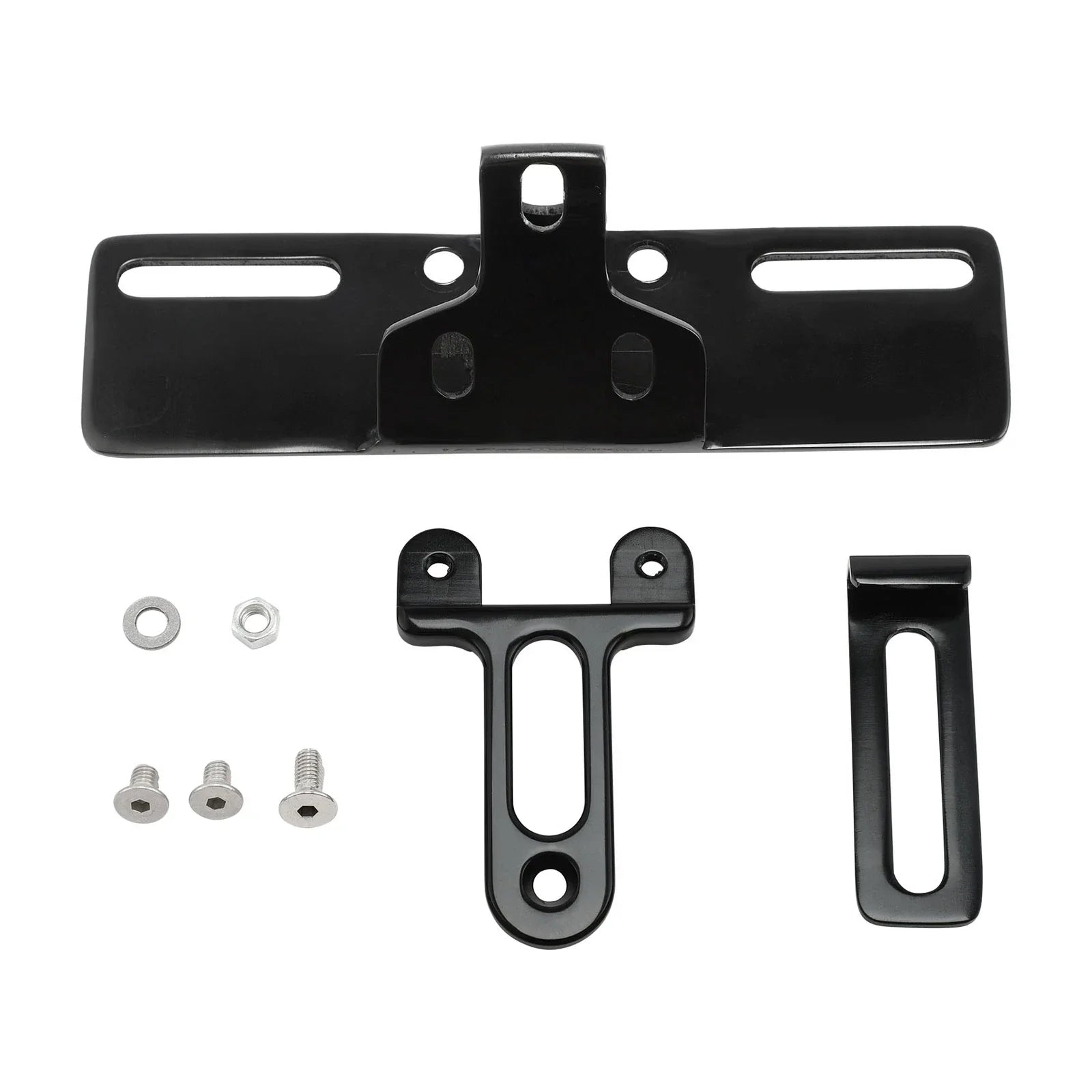 License Plate Holder Bracket for Harley Softail Fat Boy Dyna (1999-2025)