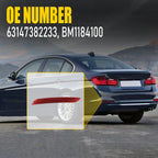 Left Rear Reflector Bumper Light for BMW 320i 328i 335i (2006–2013)