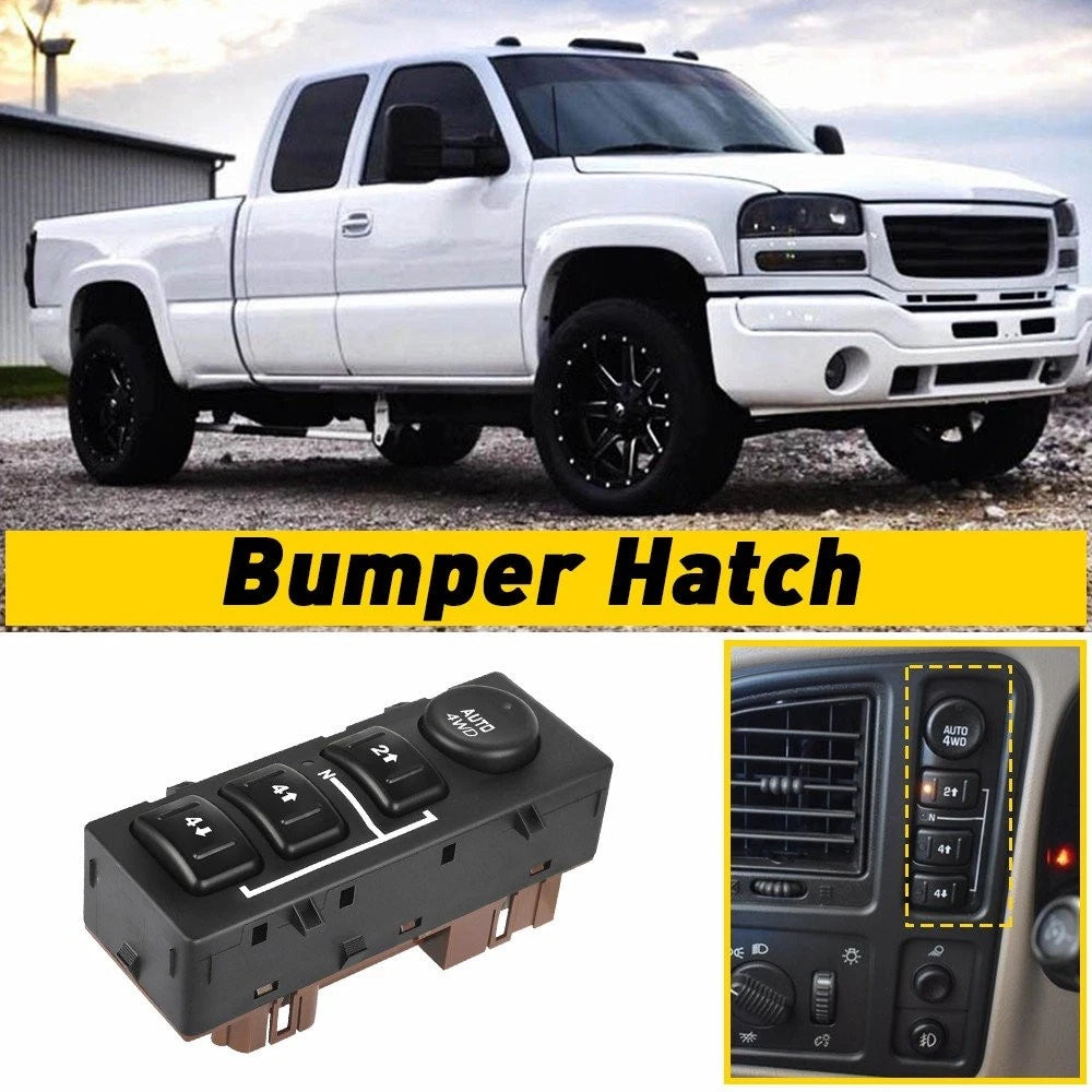 4WD Switch Control Selector for Chevy Silverado Sierra 1500 (2003–2007) 15136039