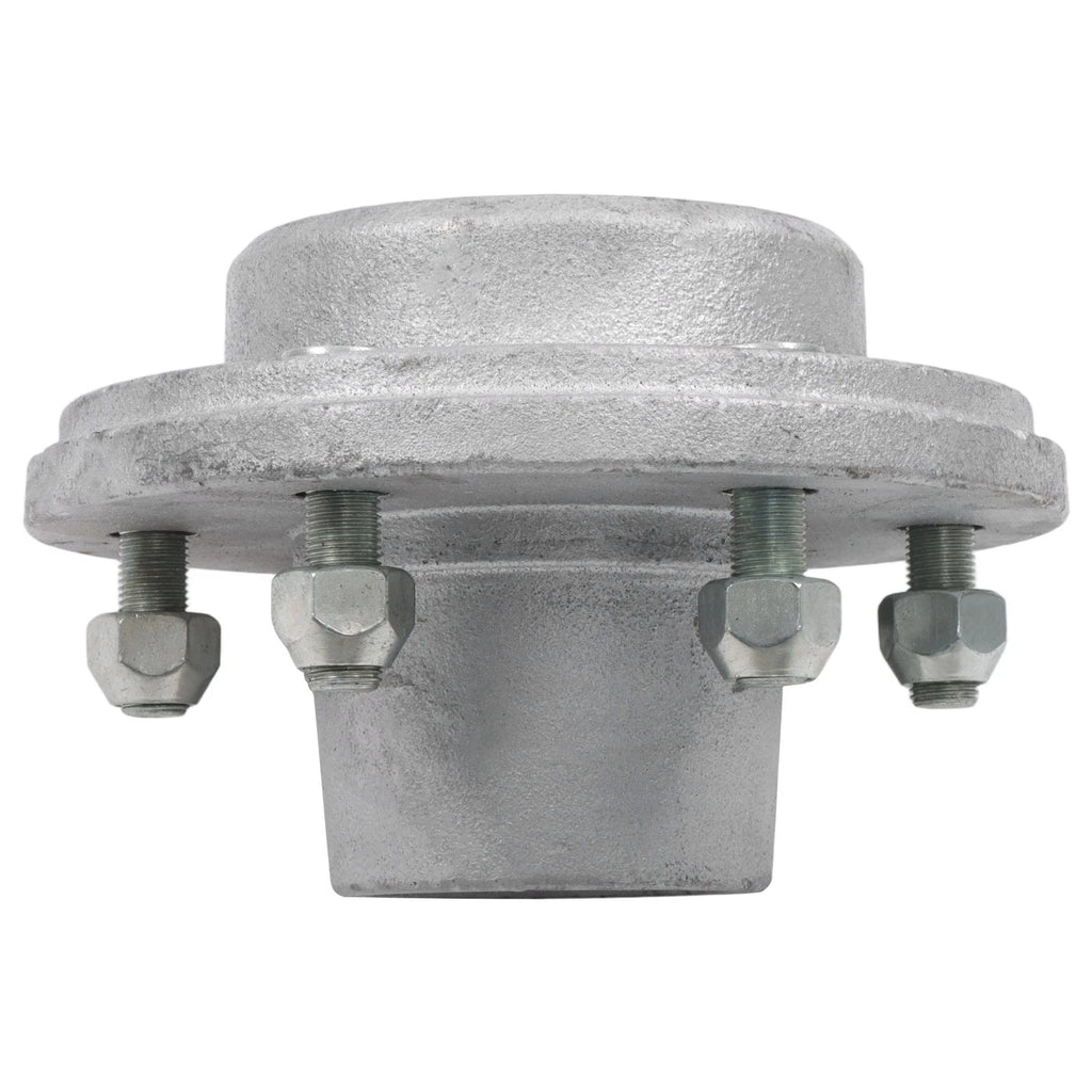 Set of 4 Galvanized Trailer Hub Kits for 6000lbs Axle (Year Range)