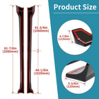 Side Skirts Extension for Tesla Model 3 (2017–2023) Glossy Black