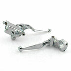Skull Reservoir Brake Clutch Levers for Kawasaki Vulcan 800 1500 1600 (1996–2009)