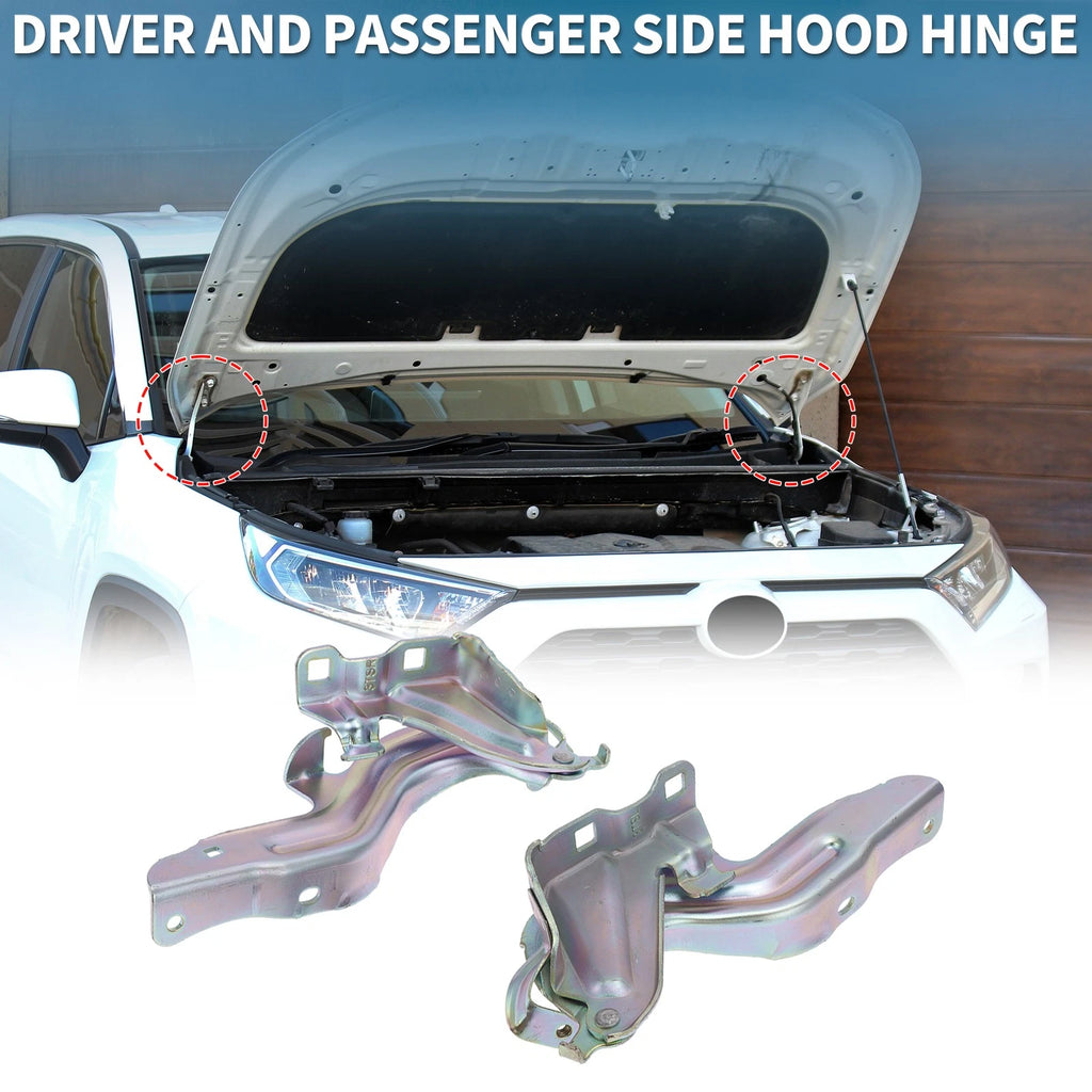 Set of 2 Hood Hinges for Nissan Altima (2013–2018) No. 654003TA0A