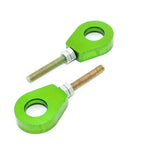 Chain Adjuster Bolts Tensioner for PIT PRO Trail Quad Dirt Bike ATV (15mm, 76mm)