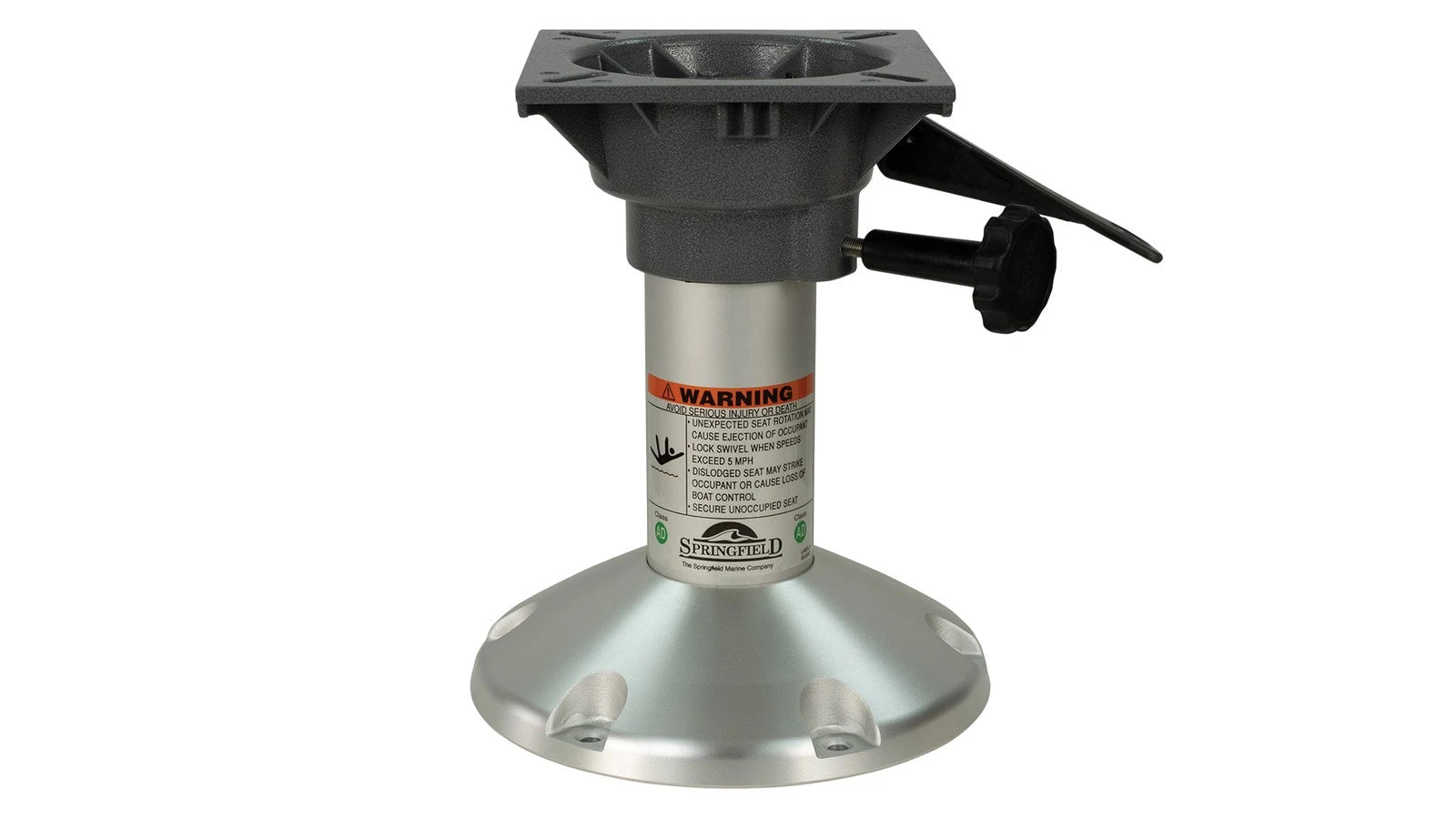 Fixed Height Pedestal & Swivel Lock for Springfield Explorer (2nd Gen) 10" 1241610