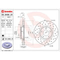 Set of 2 Brembo Brake Discs for BMW 5 Series (2003–2010)