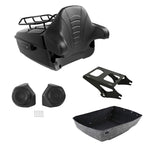 Backrest Pad with Speakers for Harley Touring Models (2014–2026)