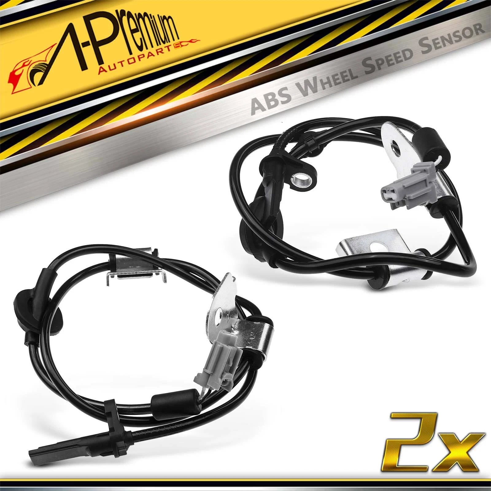 2X Front ABS Wheel Speed Sensor for Subaru Legacy Outback (2007–2009)