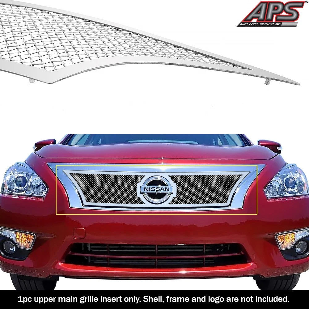 Stainless Steel Mesh Grille Insert for Nissan Altima (2013-2015)