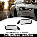 1 Pair Headlight Lens Cover Cap for Audi A4 B8 (2009–2012) 8K0941029C