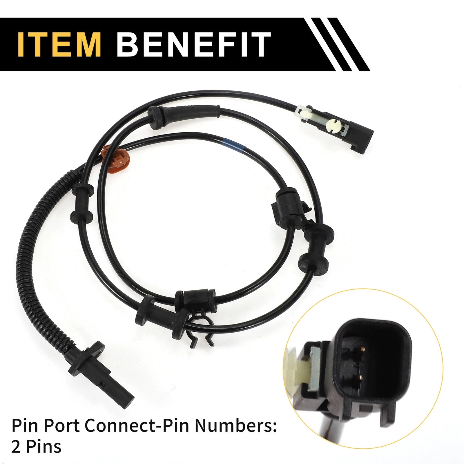 ABS Wheel Speed Sensor for Ford F-450 Super Duty (2011–2013) Rear Left