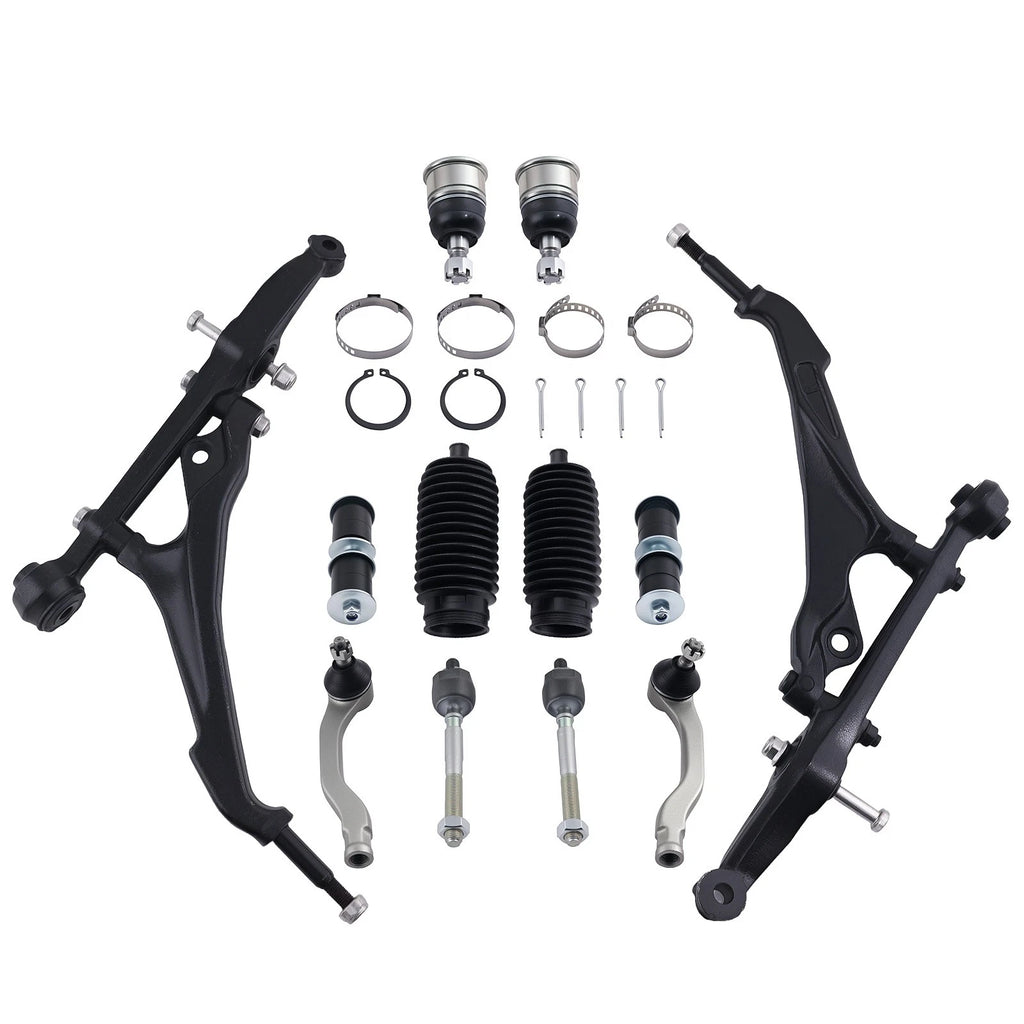 12pcs Front Suspension Lower Control Arms Kit for Honda Civic (1992–1995) K80328