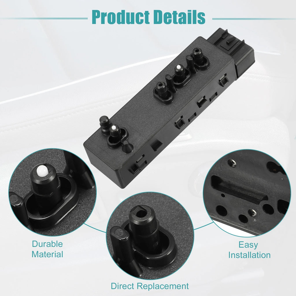 Power Seat Switch for Chevrolet Camaro (2010–2015) 25974714