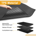 Cargo Liner Rear Trunk Mat for Toyota Corolla Cross (2021–2024) TPE Stripe