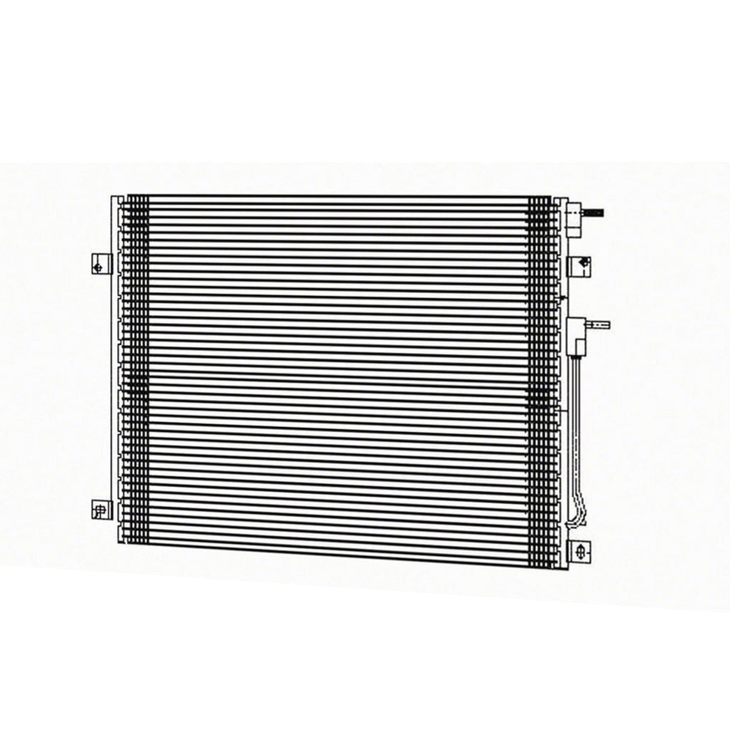 A/C Condenser Replacement Repair Part for Dodge Durango (2000–2003)