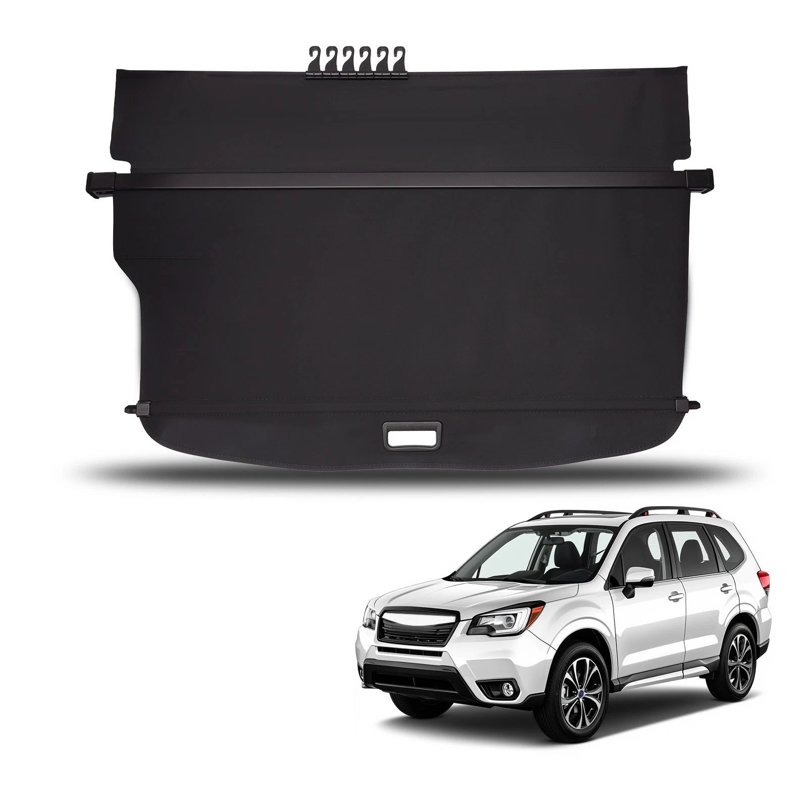 Rear Cargo Cover for Subaru Forester (2014–2018) Electric Tailgate