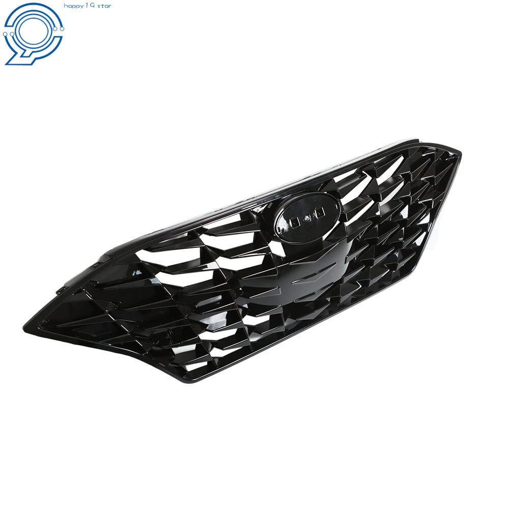 Front Upper Grille for Hyundai Sonata (2020-2021) Gloss Black