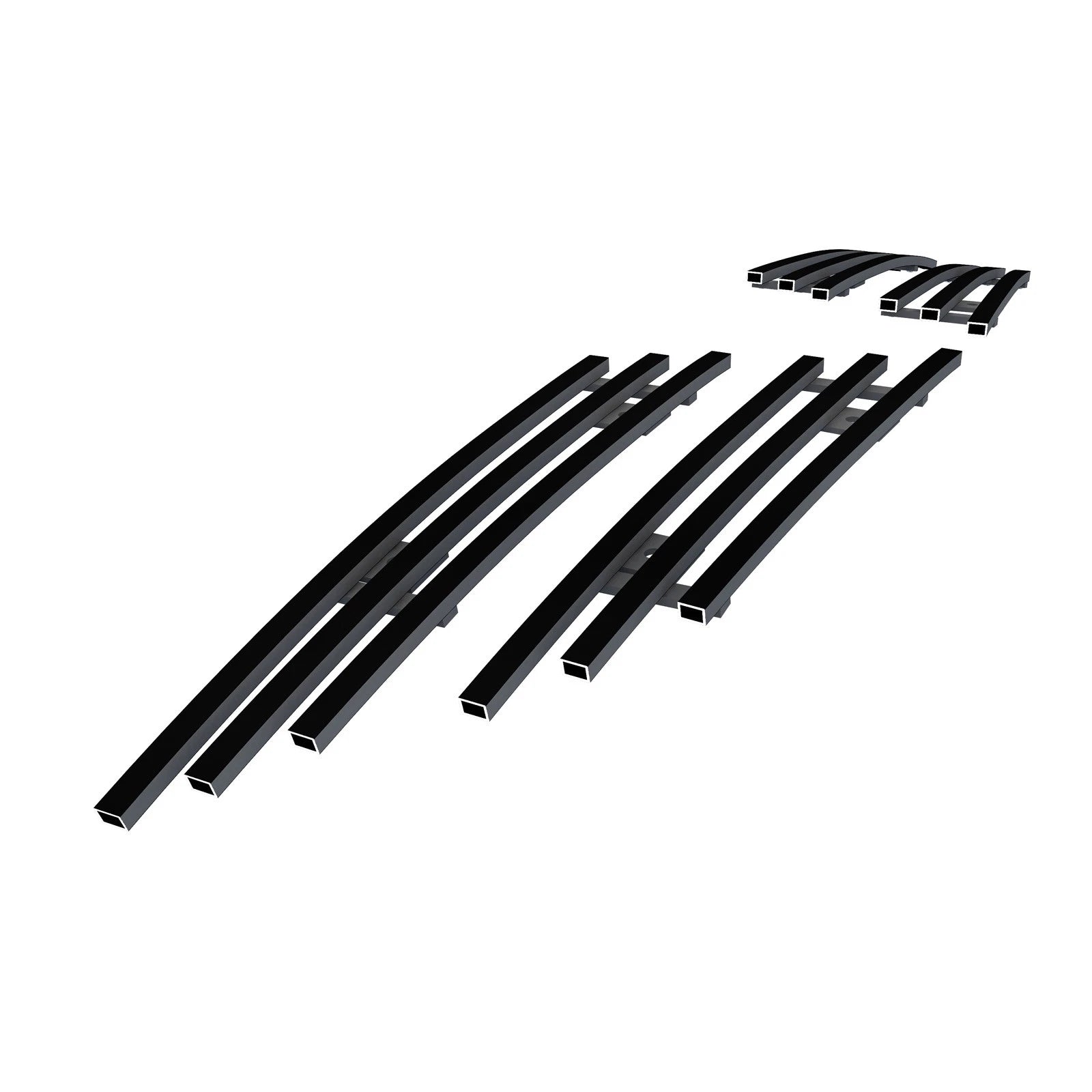 Stainless Steel Black Billet Grille Insert for Toyota RAV4 (2013–2015)