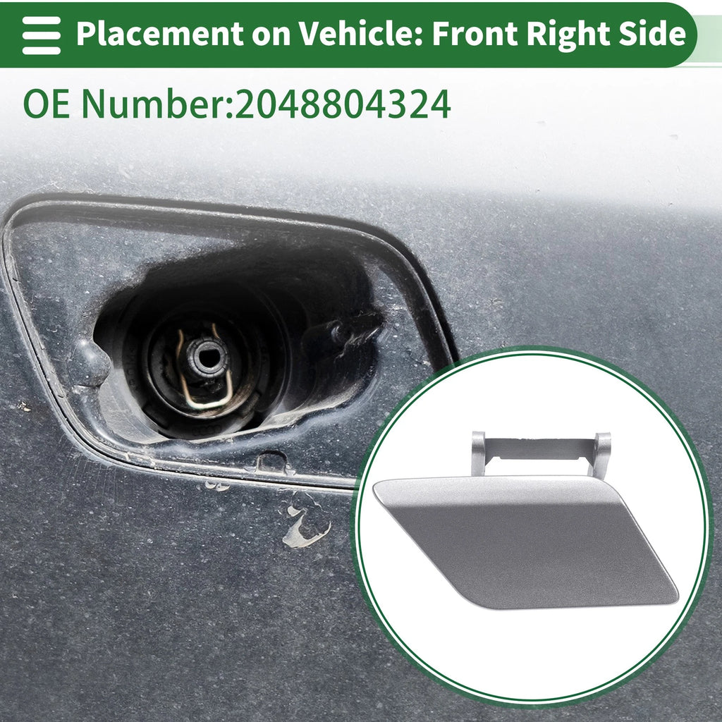 Headlight Washer Nozzle Cover Cap for Mercedes-Benz (1 Pc)