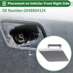 Headlight Washer Nozzle Cover Cap for Mercedes-Benz (1 Pc)