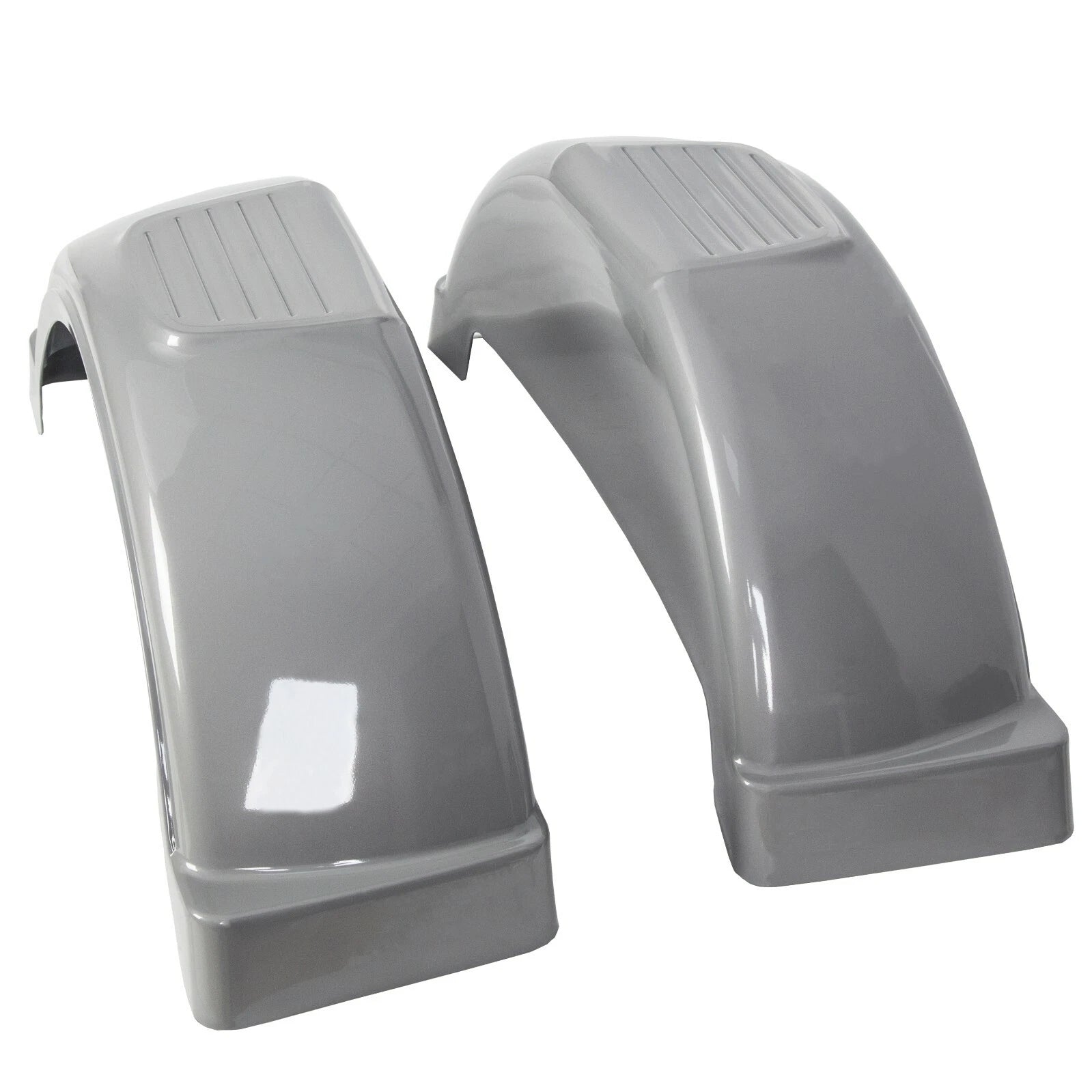 Set of 2 Single Axle Trailer Fenders for 13" Wheels (Fits Various Models)