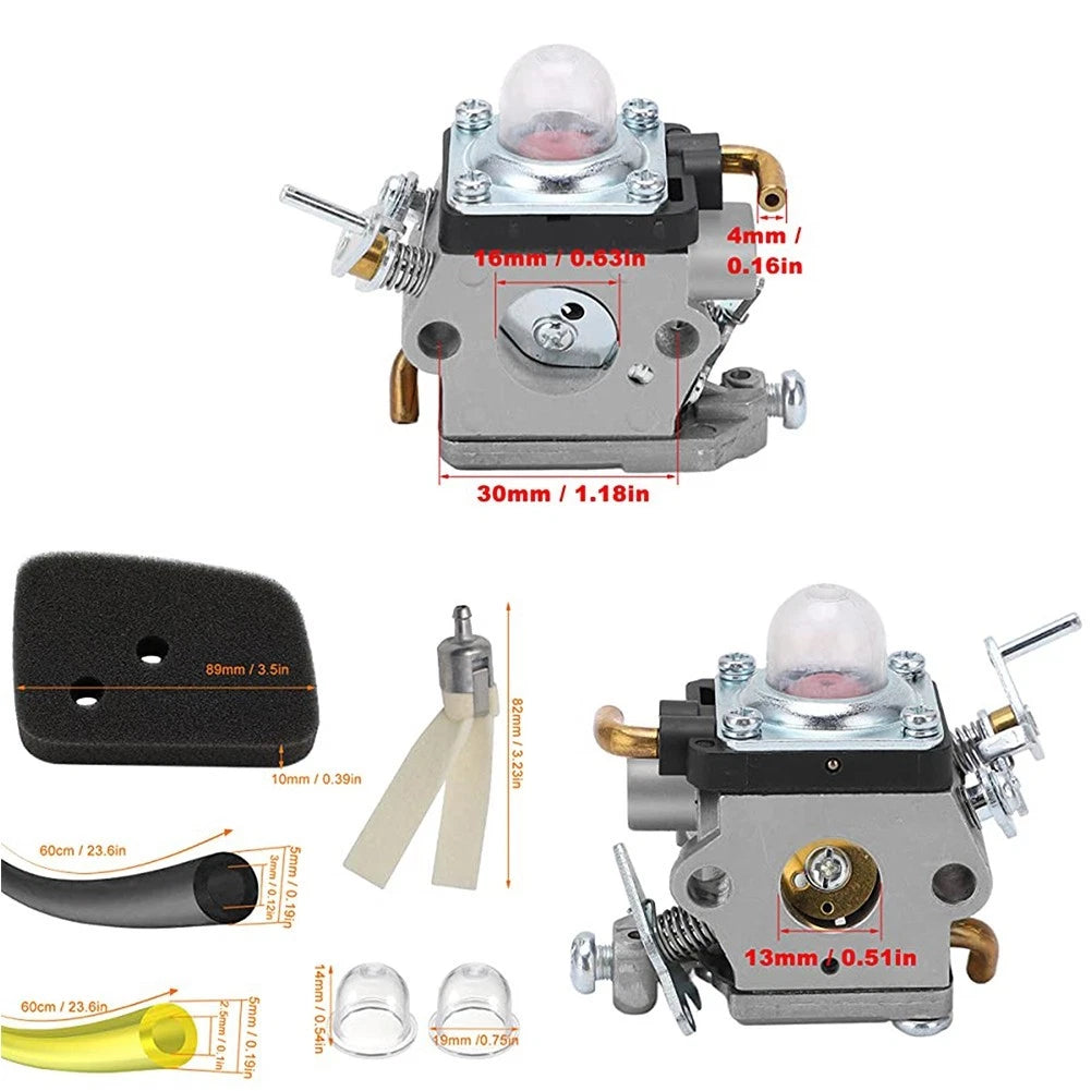 Carburetor Component Set for HS Series Models (Compatible)
