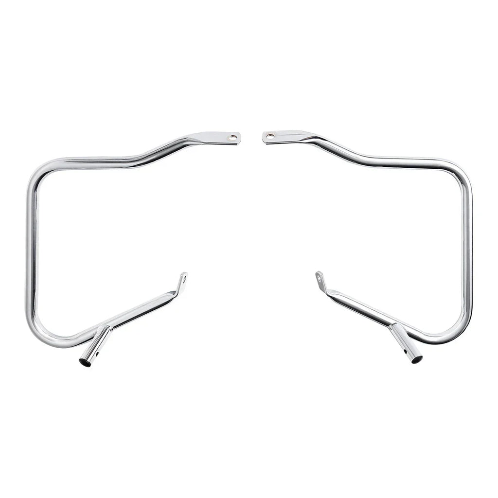 Chrome Saddlebags Guard Bracket for Harley Touring Street Glide (2014-2024)