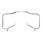 Chrome Saddlebags Guard Bracket for Harley Touring Street Glide (2014-2024)