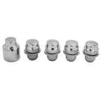 5Pcs Locking Wheel Nut Kit for Land Rover Discovery 3, 4 & Range Rover Sport