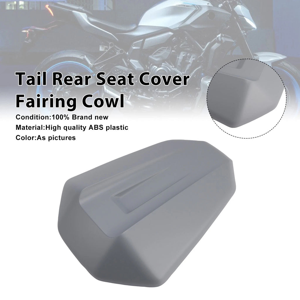Tail Rear Seat Cover Fairing Cowl for Yamaha MT-07 MT07 (2025–2026) Gray