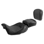 Driver Passenger Seat & Backrest for Harley Touring Electra Road Glide (2009–2023)