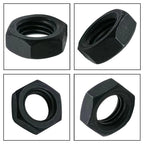 Replacement Nut for Table Saw (Metal Construction, Black Finish)