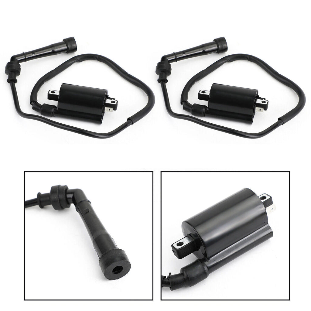 Set of 2 Ignition Coils for Kawasaki Vulcan 500 Ltd (1996–2009)