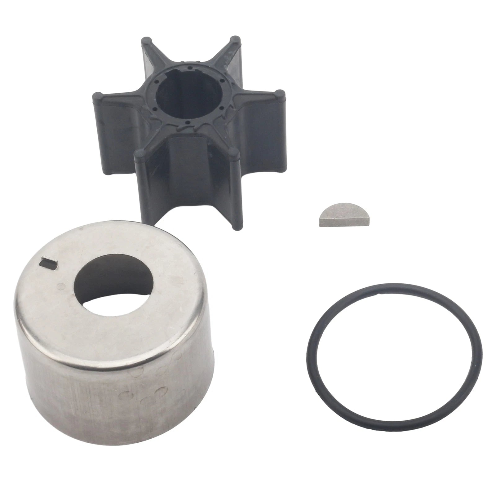Water Pump Impeller Repair Kit for Yamaha Outboard (18-3409, 18-3451, 12275)