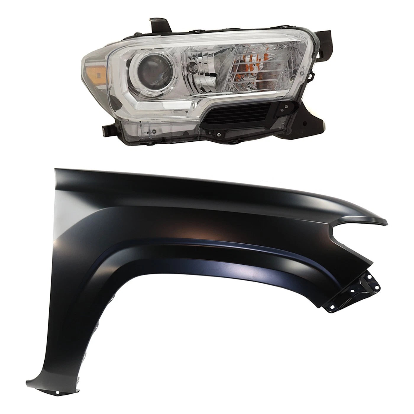 Fender Kit for Toyota Tacoma (2019–2023) Front Right with Fog Lamp Hole