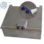 20 Gallon Fuel Cell Tank w/ Cap & Level Sender for Universal (Aluminum Silver)