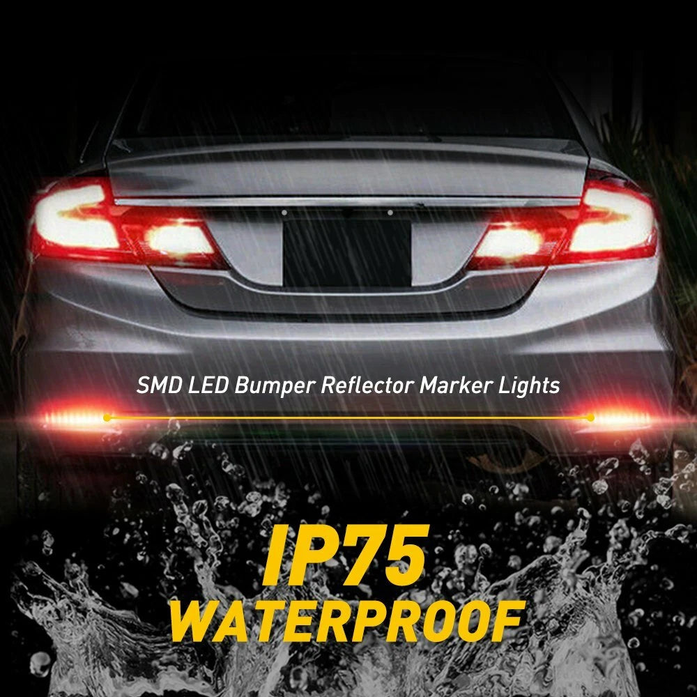 LED Bumper Reflector Tail Light for Honda Civic (2013–2015)