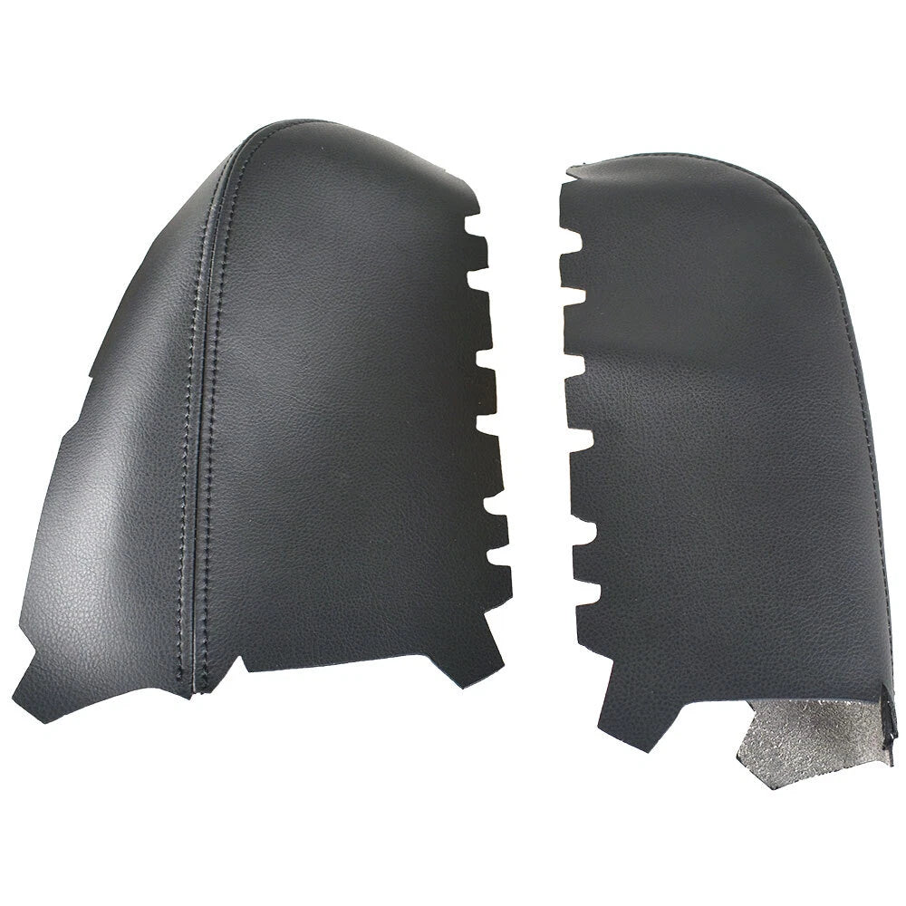 Black Leather Armrest Cover for Honda Pilot (2009–2015)