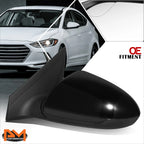 Power Adjust Heated Side Door Mirror Left for Elantra (2017–2018) OE Style