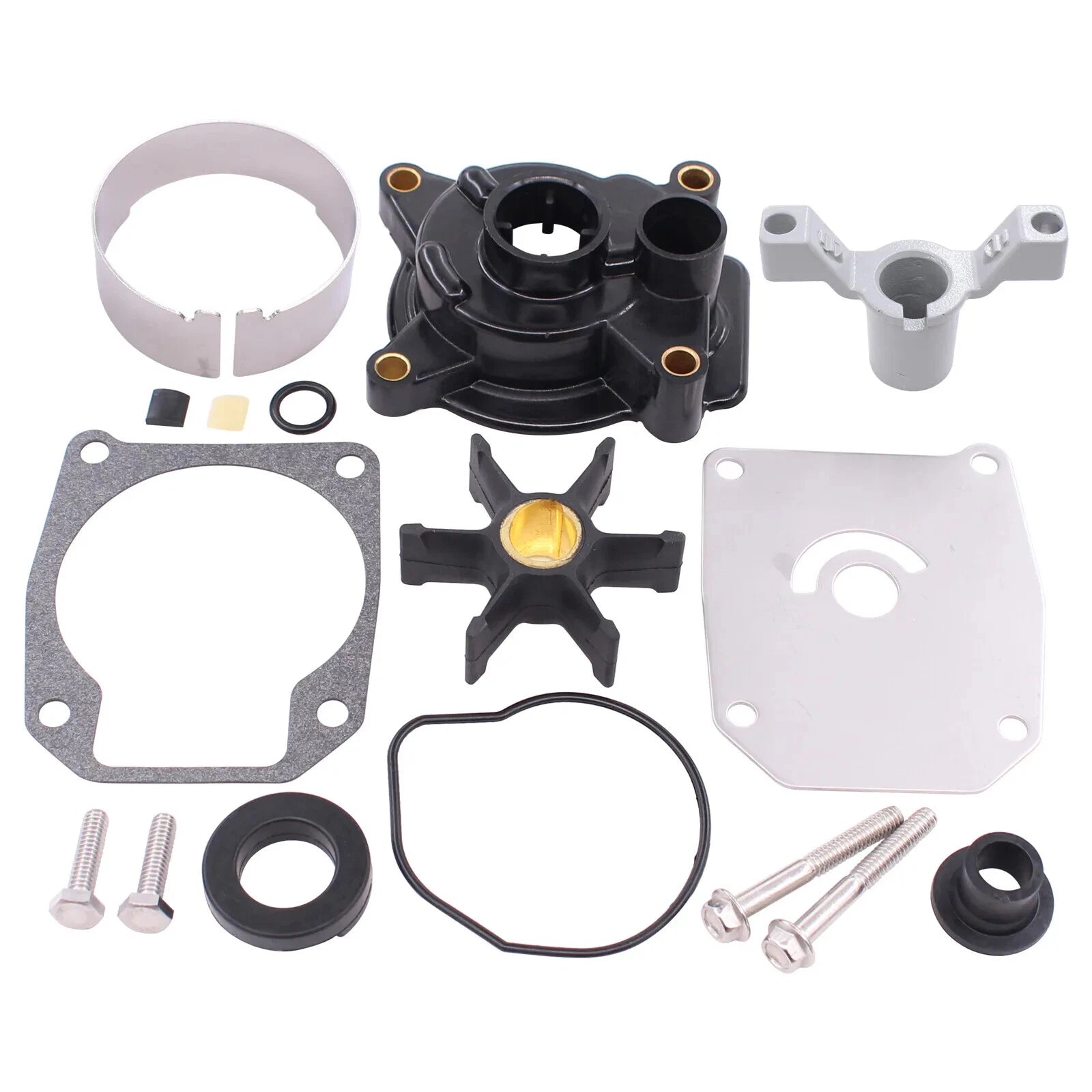 Water Pump Impeller Kit for Evinrude Johnson Outboard 40-60 HP (2-Cyl)