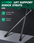 2 Hood & 2 Liftgate Lift Supports Gas Strut for Nissan Murano (2005–2007)