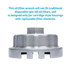 Oil Filter Wrench Cap Tool for Toyota RAV4 Camry 4Runner Kluger (2000–2023)