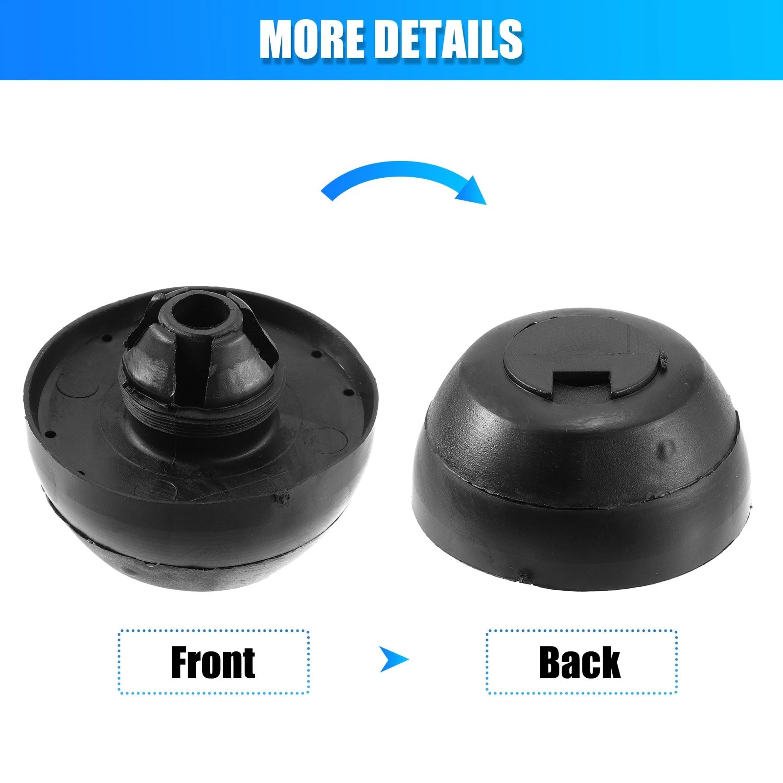 2 Pcs Jacking Support Plug Lift Block Pad for Mercedes-Benz S430 (1999–2005)