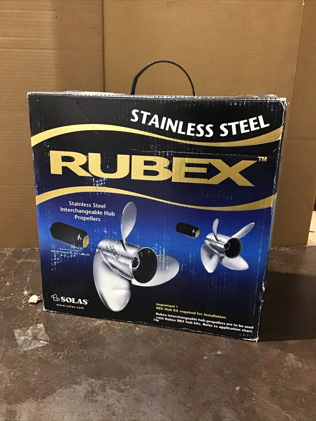 Rubex L3 Propeller 14-3/4 x 23P for Solas 9572-148-23 (Used/Damage)