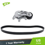 Belt Tensioner with Pulley & Drive Belt for BMW 328i 428i 528i (2012–2015)