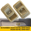 Set of 2 Interior Door Handles Beige for Toyota Tacoma (2001–2004) & Camry (1987–1991)
