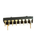 5pcs 8-Bit DIP Switches 3-Position Piano Key Design 2.54mm Spacing