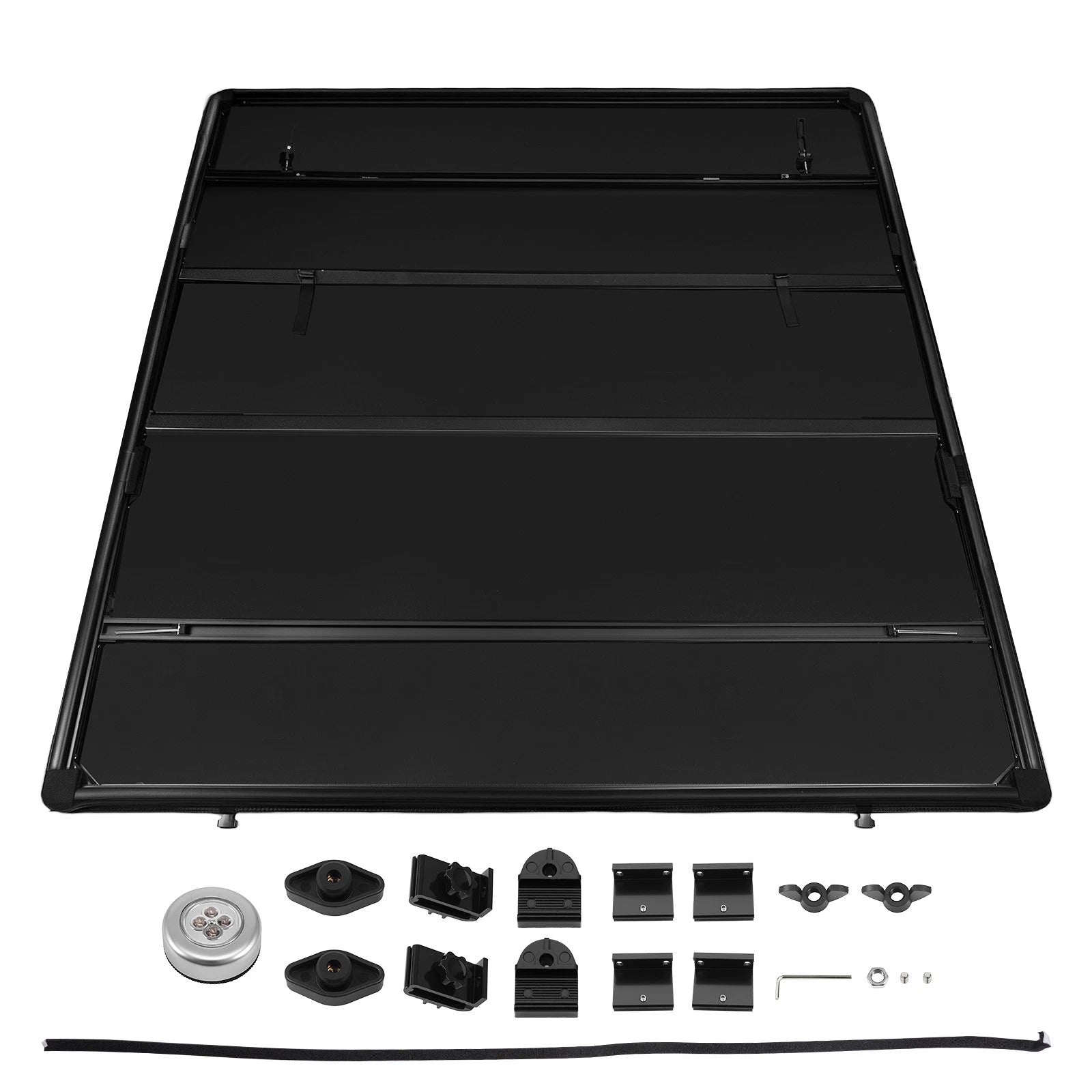 5ft Soft Vinyl Tonneau Cover for Jeep Gladiator (2020–2026) Tri-Fold UV