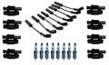 Ignition Wires & Coils Set of 8 with Spark Plugs for Chevrolet Corvette V8 (2011)