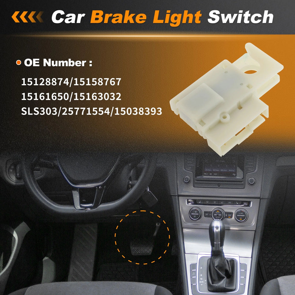 Brake Light Switch for Chevy Silverado 3500 (2001–2006) 15128874